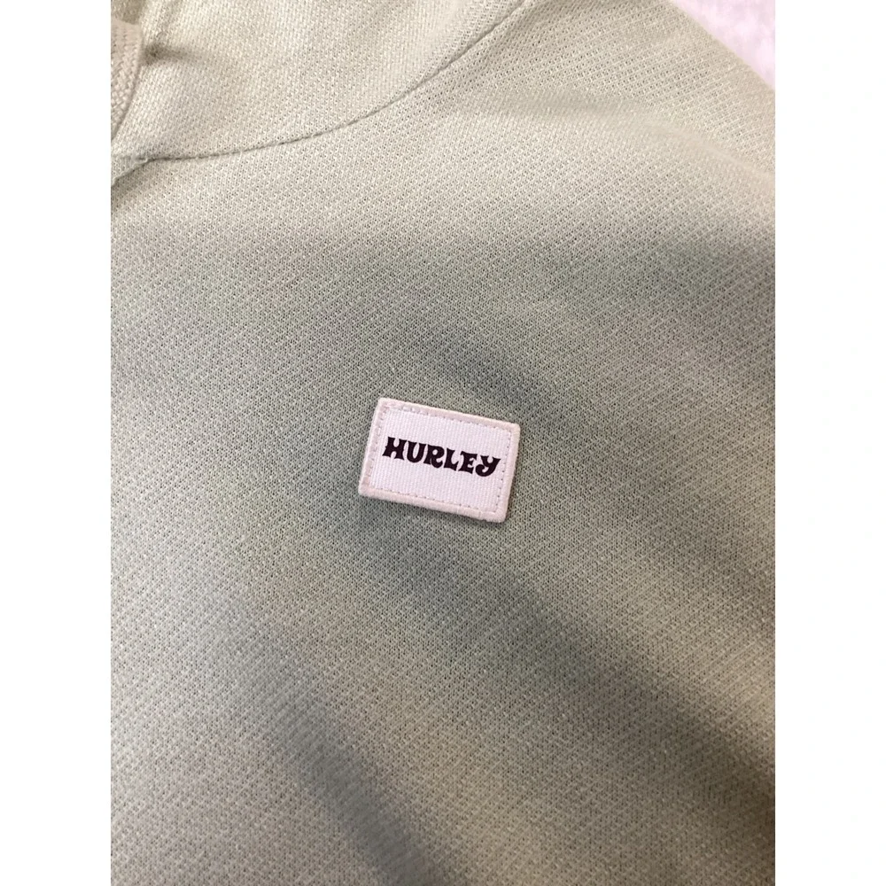 Hurley Naturals OG‎ Hooded Poncho Mens XL Heavy Meadow Green Hoodie